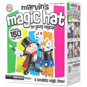 Набір з фокусами Marvin's Magic Чарівний капелюх Марвіна. 150 дивовижних фокусів і трюків (MME0135) - Pampik