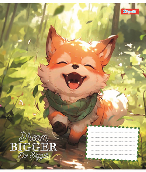 Набір зошитів 1 Вересня Dream bigger А5 в лінійку 12 аркушів 25 шт. (766942) - Pampik - 4