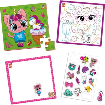 Набір для творчості Vladi toys 4 в 1 Солодкі розваги (VT4210-14) - Pampik