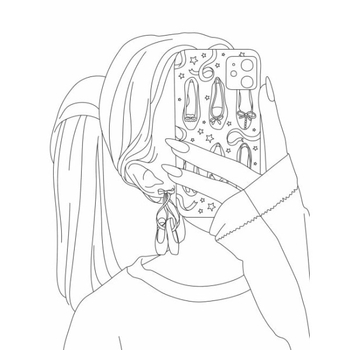 Розмальовка Жорж #girls#fashion#dance (Z101109У) - Pampik - 5