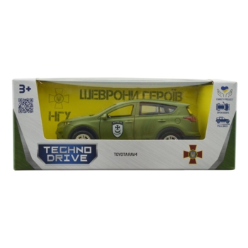 Автомодель TechnoDrive Шевроны Героев Toyota Pav4 Буря (KM6198) - Pampik - 13