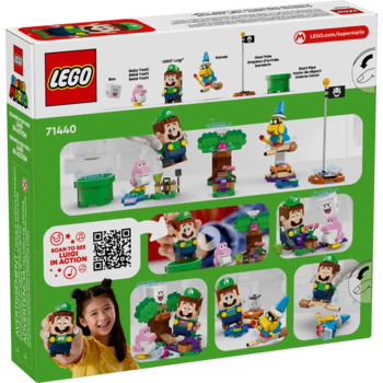 Конструктор LEGO Super Mario Пригоди з інтерактивним LEGO Луїджі, 210 деталей (71440) - Pampik - 8