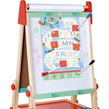 Набір трафаретів Hape Букви та цифри (E1070) - Pampik - 4