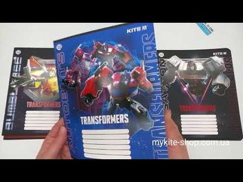 Набор тетрадей Kite Transformers А5 в линейку 12 листов 25 шт. (TF22-234) - Pampik