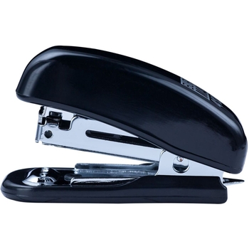 Степлер Buromax Мини пластиковый №10, 10 листов черный (BM.4125-01) - Pampik