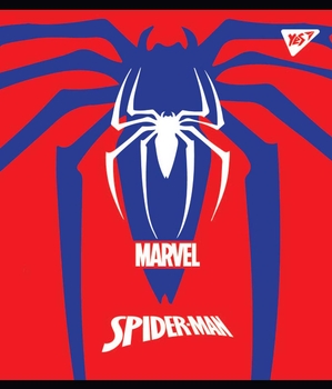 Набір зошитів Yes Marvel Hero shields А5, в клітинку, 18 аркушів, 10 шт. (765194) - Pampik - 2