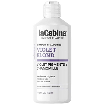 Шампунь La Cabine Violet blond с фиолетовыми пигментами для светлых волос, 450 мл - Pampik