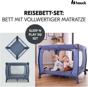 Детский манеж Hauck Sleep N Play SQ Dark Blue - Pampik - 8