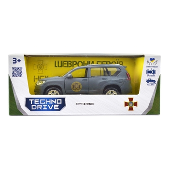 Автомодель TechnoDrive Шевроны Героев Toyota Prado Кара-Даг (KM6189) - Pampik - 13