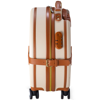 Чемодан Semi Line 24" M Ecru/Brown (T5670-3) - Pampik - 5