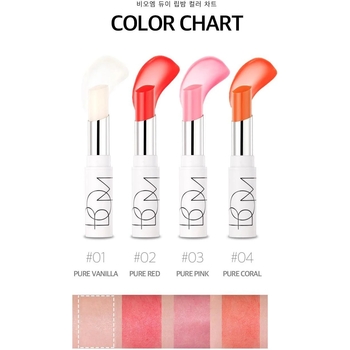 Бальзам для губ Beauty of Majesty BOM Dewy Lip Balm #02 Pure Red 4.5 г - Pampik - 6