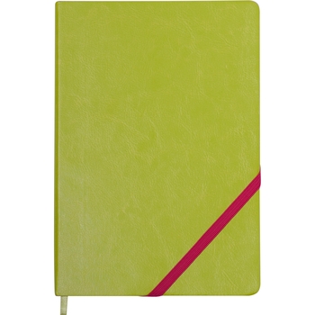 Блокнот деловой Buromax Logo2U Lollipop А5 96 л. без линирования обложка искусственная кожа салатовый (BM.295003-15) - Pampik