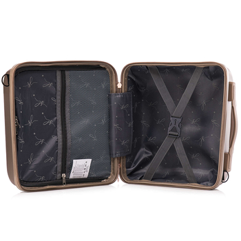 Бьюті-кейс Semi Line 16L Champagne (T5668-1) - Pampik - 2