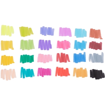 Фломастеры Yes Pusheen двухсторонние 24 шт. 24 цвета (650562) - Pampik - 4