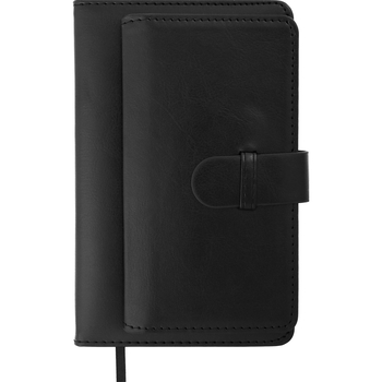 Ежедневник датированный Buromax Epos 2024 A6 черный (BM.2531-01) - Pampik