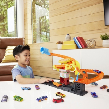 Ігровий набір Hot Wheels City Атака кобри (HTN81) - Pampik - 8