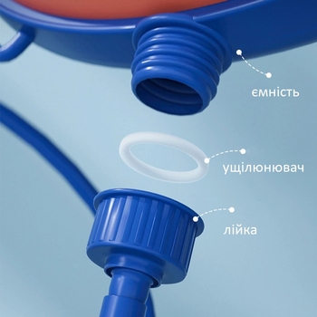 Водяний пістолет з рюкзаком Beiens Динозавр (В717D) - Pampik - 3