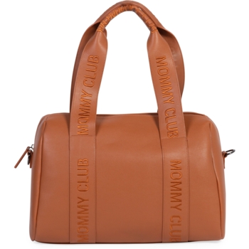 Сумка Childhome Mommy club Signature vegan leather brown (CWMCSLBR) - Pampik