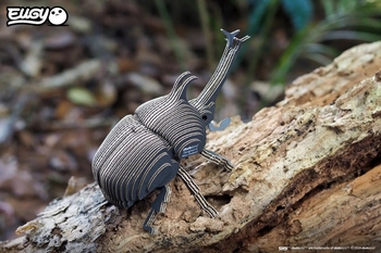 Збірна 3Д модель Eugy Зоопарк Жук-носоріг (XEG-113) - Pampik - 9