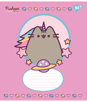 Набор тетрадей Yes Pusheen А5, в линейку, 12 листов, 25 шт. (766951) - Pampik - 3