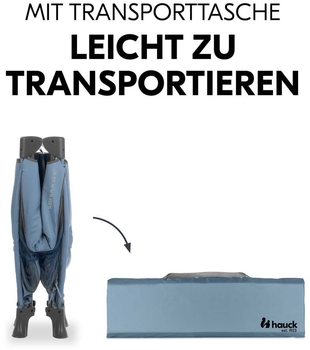 Детский манеж Hauck Sleep N Play SQ Dark Blue - Pampik - 3