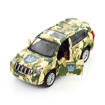 Автомодель TechnoDrive Шевроны Героев Toyota Land Cruiser Prado Птицы Мадяра (250363M) - Pampik - 9