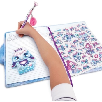 Пухнастий блокнот 2 в 1 Nebulous Stars Агата (12523) - Pampik - 3