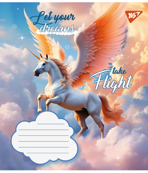 Набір зошитів Yes Let your dreams А5, в клітинку, 18 аркушів, 25 шт. (766971) - Pampik - 3