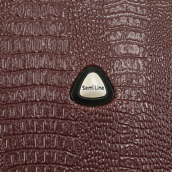 Валіза Semi Line 26" L Burgundy (T5581-5) - Pampik - 9
