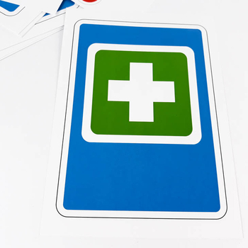 Карточки большие Зірка Дорожные знаки 32 шт. А5 20х15 см - Pampik - 6