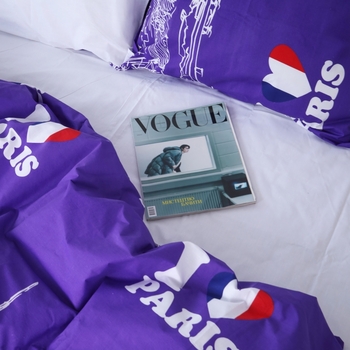 Пододеяльник MirSon 17-4743 Paris бязь 110х140 см (2200008929855) - Pampik - 4