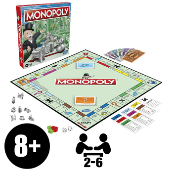 Настільна гра Hasbro Монополія класична (C1009) - Pampik - 4