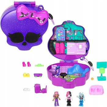 Игровой набор Polly Pocket Карманный мир Monster High (HVV58) - Pampik - 2