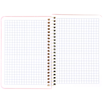 Блокнот на спіралі Axent клітинка, 80 аркушів, помаранчевий (8463-3-A) - Pampik - 3