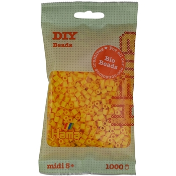 Термомозаика Hama Midi Набор желтых био-бусин, 1000 шт. (HM-190-003) - Pampik