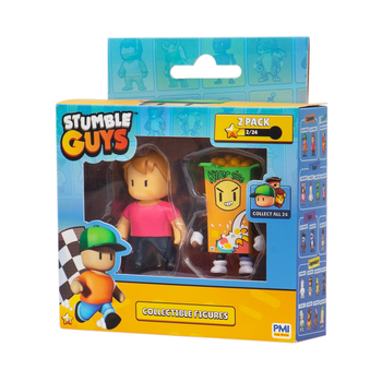 Набор коллекционных фигурок Stumble Guys Мисс Стамбл и Киллер, 2 шт. х 6 см (SG2015-2) - Pampik