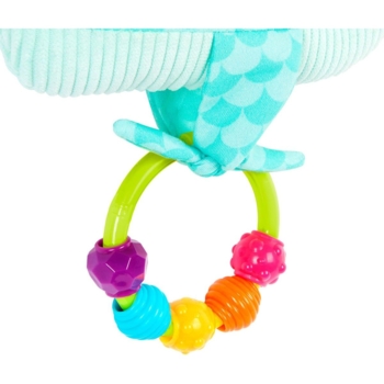 Сенсорная игрушка-погремушка Battat Лазурный Китёнок (BX2018Z) - Pampik - 3