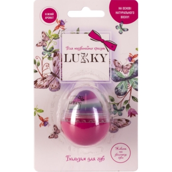 Дитячий бальзам для губ Lukky Малиновий щербет (T11936) - Pampik