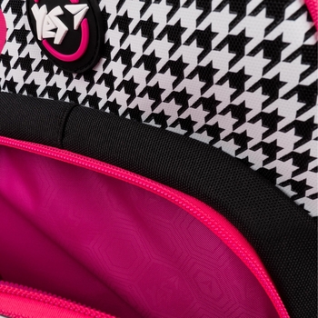 Рюкзак школьный Yes S-91 Cute, черный с розовым (559586) - Pampik - 8