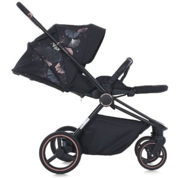 Коляска универсальная El Camino 2в1 Persona ME 1091-B black art (35425) - Pampik - 4