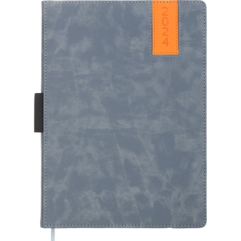 Ежедневник датированный Buromax Verona 2024 A4 серый (BM.2745-09) - Pampik