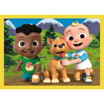 Пазлы Trefl 4 в 1 Знакомство с героями Кокомелон - Pampik - 5