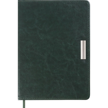 Ежедневник датированный Buromax Salerno 2024 A5 зеленый (BM.2133-04) - Pampik