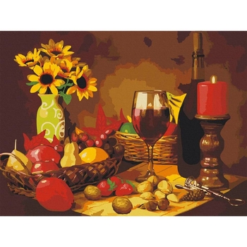 Набор для росписи ArtCraft Фруктовый ужин 40x50 см (12139-AC) - Pampik