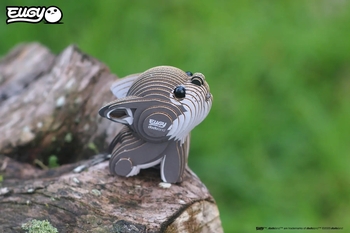 Збірна 3Д модель Eugy Зоопарк Вовк (XEG-040) - Pampik - 7