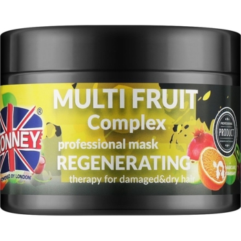Маска для пошкодженого і сухого волосся Ronney Professional Multi Fruit Complex Regenerating 300 мл - Pampik