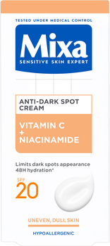 Увлажняющий крем для лица Mixa против пигментных пятен 50 мл - Pampik - 3