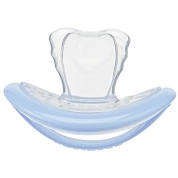 Пустышка Curaprox от 18 до 36 месяцев с контейнером для хранения голубая 1 шт. - Pampik - 4