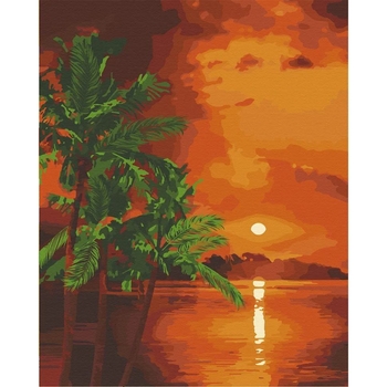 Набор для росписи ArtCraft Вечер на Бали 40x50 см (10571-AC) - Pampik