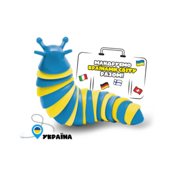 Іграшка-антистрес #sbabam Слимак-мандрівник колекційна у дисплеї - Pampik - 2